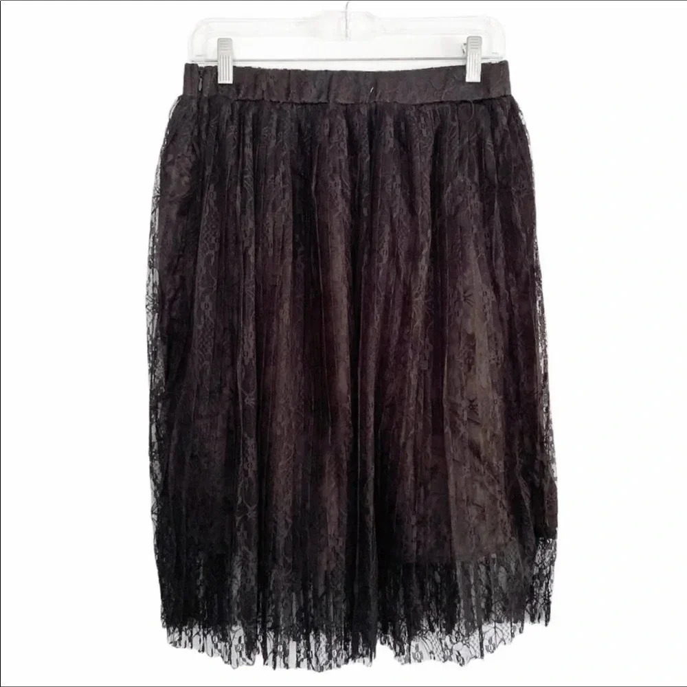 Maniju Lace/Mesh Tulle Skirt - Picture 2 of 9